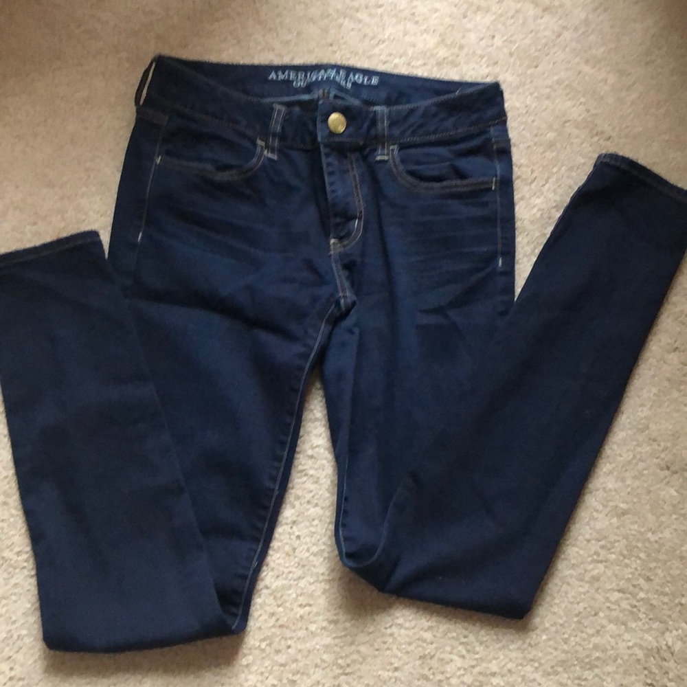 AE jegging Size 8 long no holes